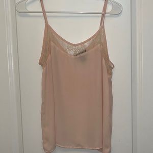 F21 Pink Lace Blouse